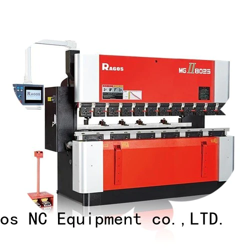 Ragos machine homemade hydraulic press brake manufacturers for industrial used