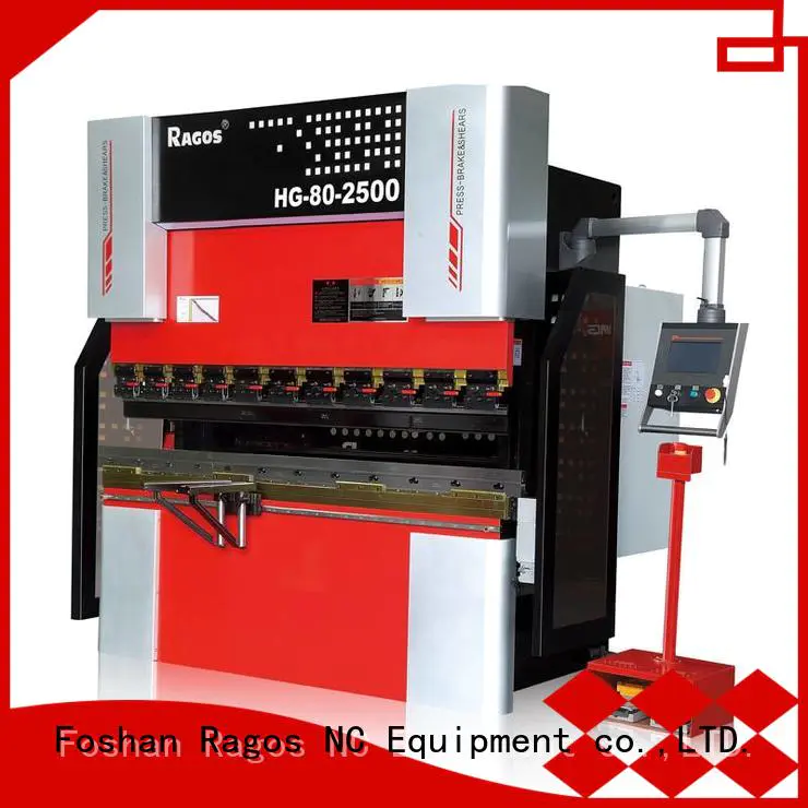 Ragos electric press brake machine manufacturers india supply for industrial used