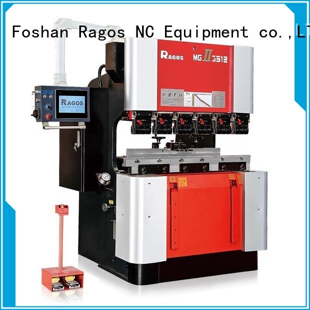 Ragos steel cnc press brake training suppliers for metal