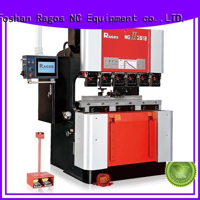 Ragos New hydraulic press brake factory for manual