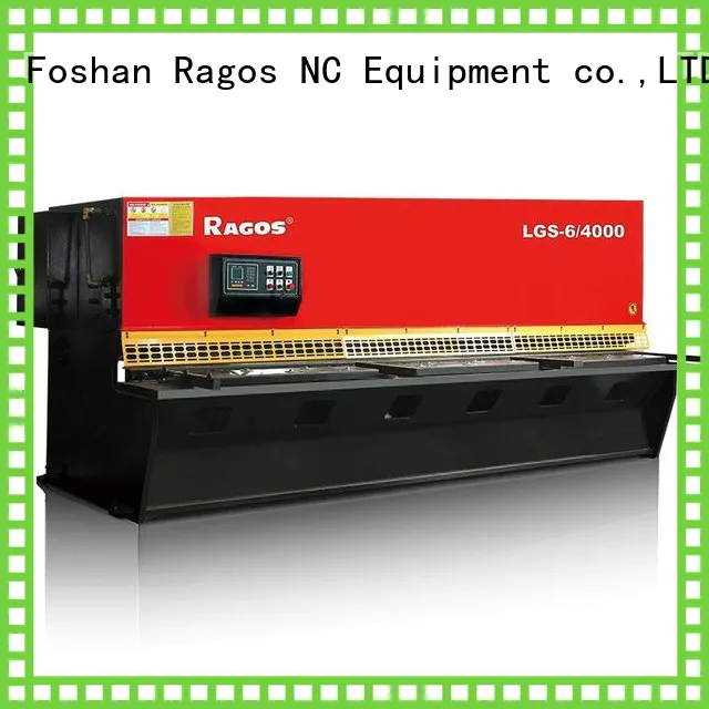 Ragos shearing hydraulic sheet metal cutter for business for industrial