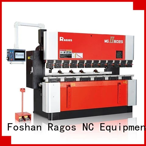 Ragos electric mini press brake machine manufacturers for metal
