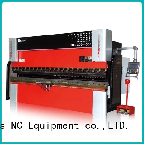 Ragos hydraulic cnc hydraulic press brake bending machine for business for industrial used