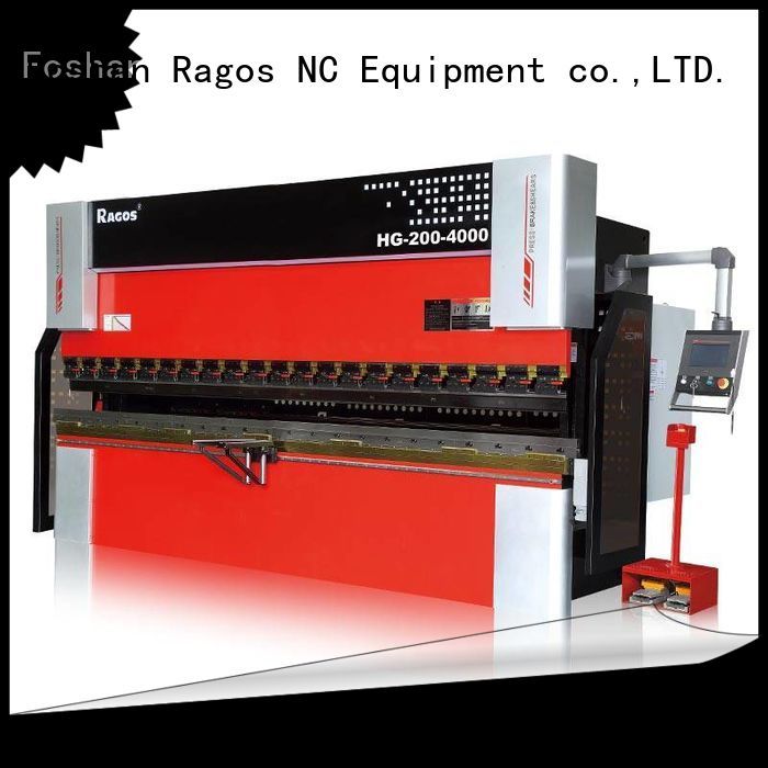 Ragos bending press brake cnc back gauge factory for metal