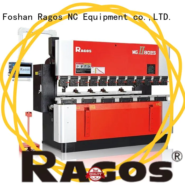 Ragos cnc homemade hydraulic press brake for business for metal