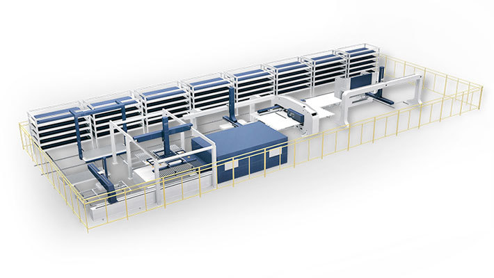 Ragos metal automated production line supply for metal