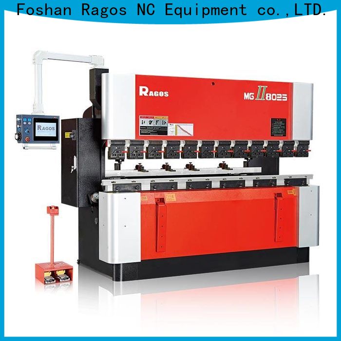 Ragos High-quality 100 ton hydraulic press brake supply for manual