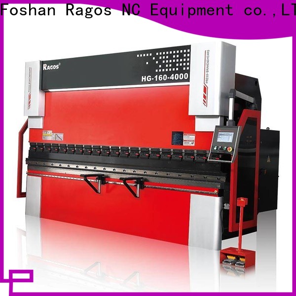 Ragos New cnc hydraulic press brake bending machine factory for metal