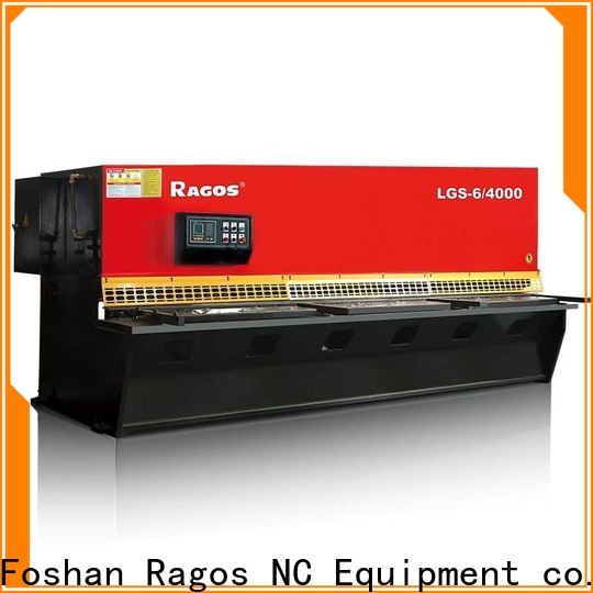 Ragos machine cnc guillotine shearing machine factory for industrial
