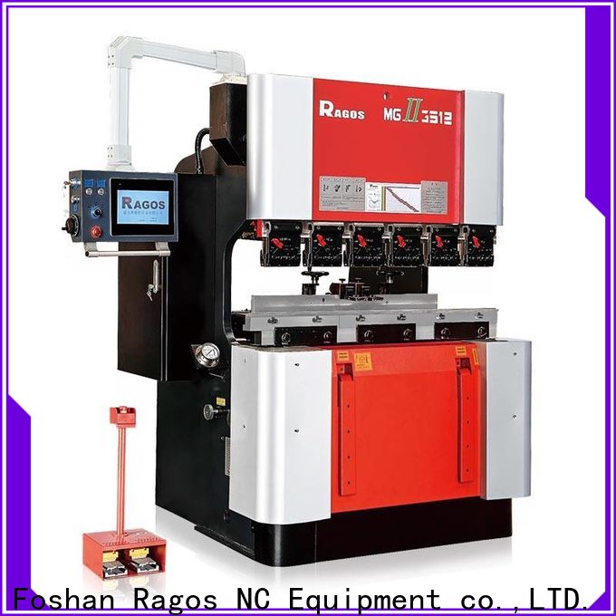 Ragos hydraulic press brake taiwan manufacturers for metal