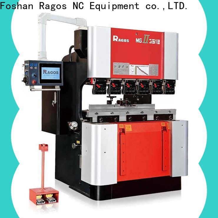 Ragos electric mini press brake machine suppliers for industrial used