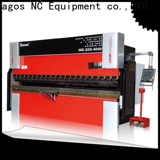 Ragos electrohydraulic cnc press break for business for industrial used