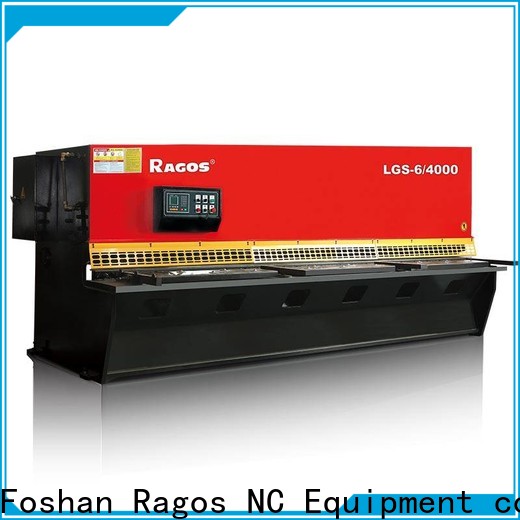 Ragos bending power shearing machine price supply for metal