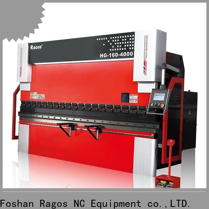 Ragos press hydraulic swing beam shearing machine factory for industrial
