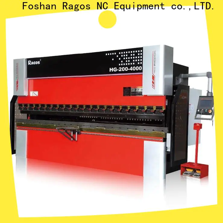 Ragos steel press brake operator training factory for industrial used