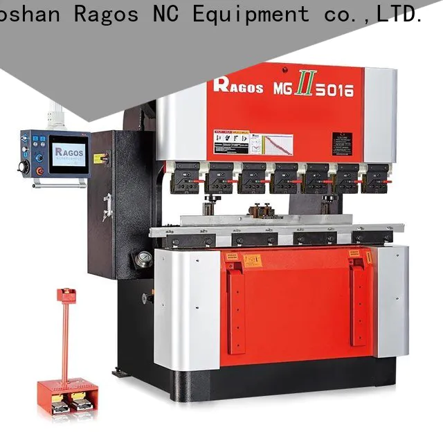 Ragos Custom hydraulic press brake for sale supply for manual