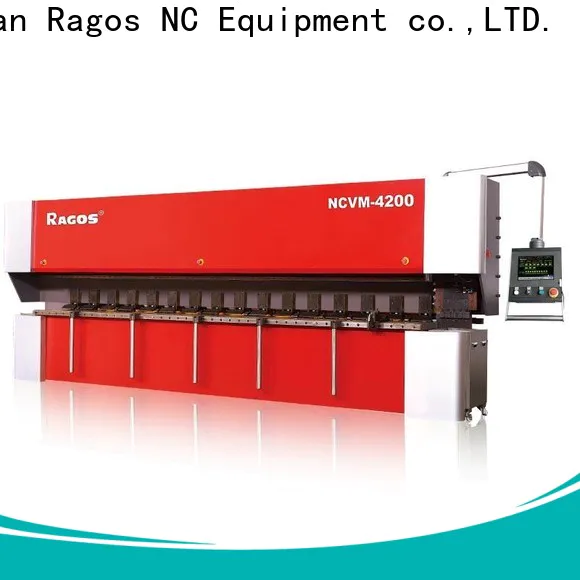 Ragos Custom v grooving machine company for industrial used