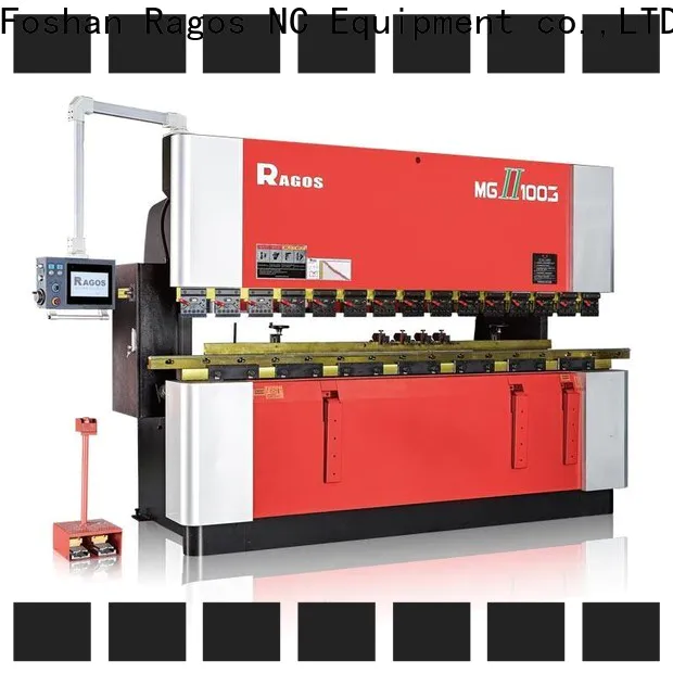 Ragos electrohydraulic hydraulic press brake machine price supply for metal