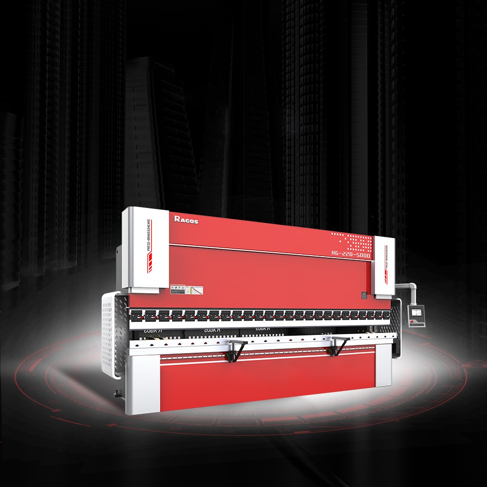 RAGOS HG-220-3200/4000/5000/6000 model Down acting hybrid cnc press brake parameter