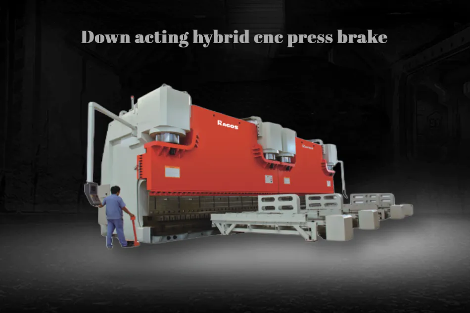Customized HG-320-7000 Down acting hybrid cnc press brake From China
